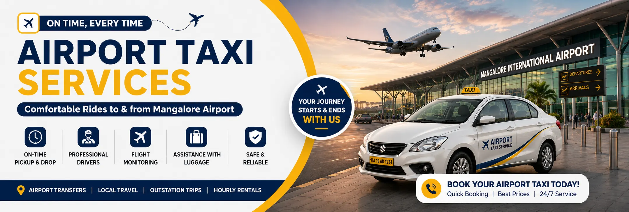 Mangalore Airport Taxi Services