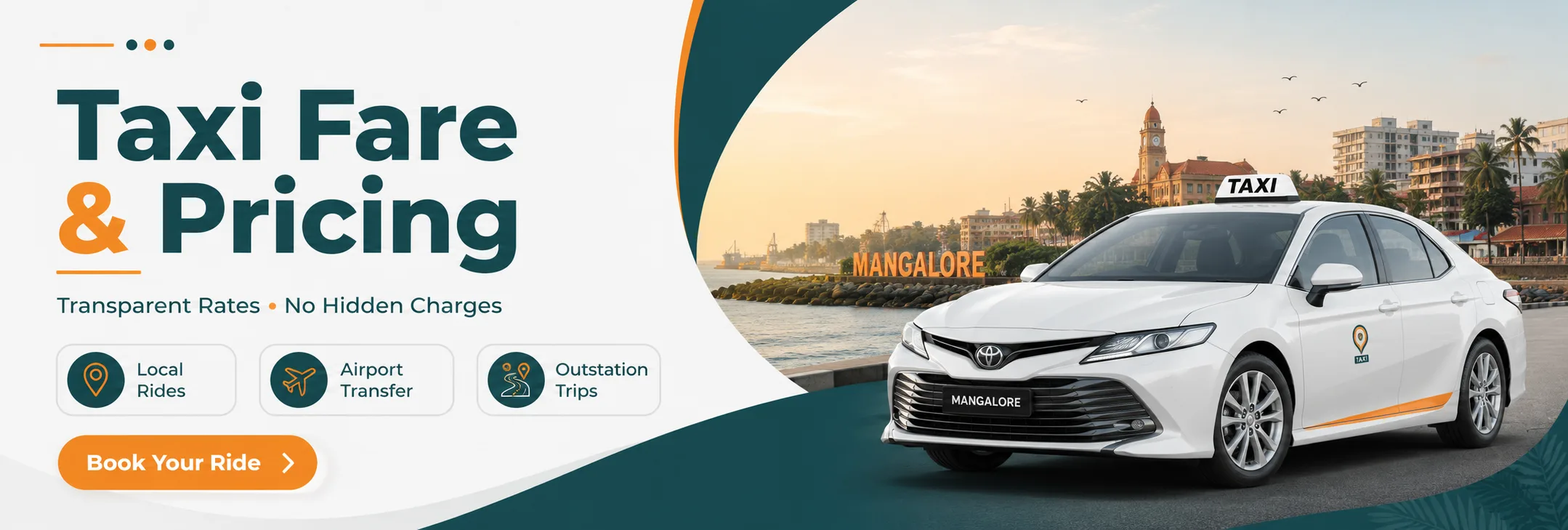 Mangalore Taxi Fare & Pricing